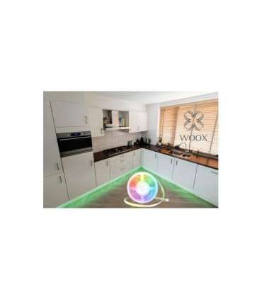WOOX R5149 Smart LED Strip Kit + Music Functions, Wi-Fi, 210 lm, 24 W, 3000K ~ 6500K, 1.5m