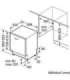Dishwasher fully integrated Bosch
