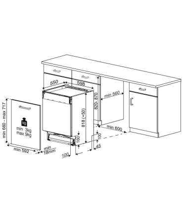 Built in dishwasher Beko