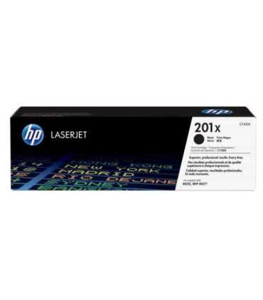 HP Cartridge No 201X HP201X HP 201X Black Schwarz HC (CF400X)