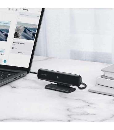 Aukey PC-W1 Stream Series Full HD Webcam with 1/2,7"-CMOS Sensor  black