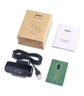 Aukey PC-W3 Stream Series Full HD Webcam with 1/2,9"-CMOS Sensor  black