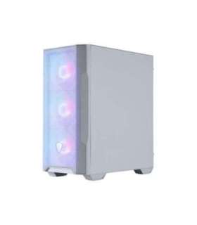 MSI MAG Forge M100R Midi Tower Transparent, White