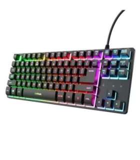 KEYBOARD USB GXT833 THADO TKL/ENG BLACK 25886 TRUST