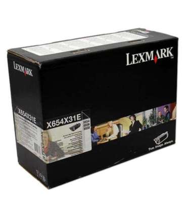 Lexmark Cartridge Black Schwarz HC (X654X31E)
