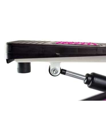 S3085 PINK-WHITE STEPPER WITH MOVABLE ARMS AND ROPES HMS