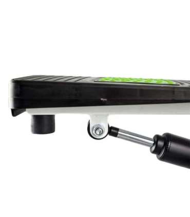 S3085 GREEN-WHITE STEPPER WITH MOVABLE ARMS AND ROPES HMS