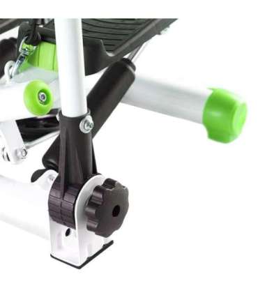 S3085 GREEN-WHITE STEPPER WITH MOVABLE ARMS AND ROPES HMS