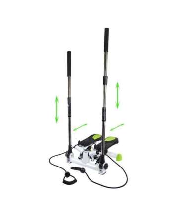 S3096 SLANTING STEPPER WITH ADJUSTABLE HANDLE AND ROPES HMS