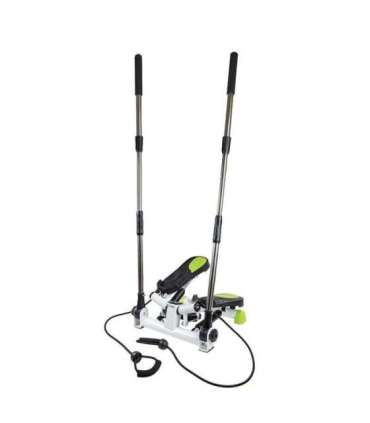 S3096 SLANTING STEPPER WITH ADJUSTABLE HANDLE AND ROPES HMS