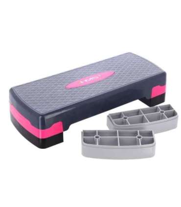 AS002 AEROBIC STEP HMS (pink - grey) HMS