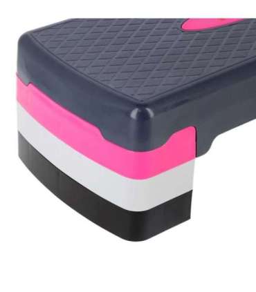 AS002 AEROBIC STEP HMS (pink - grey) HMS