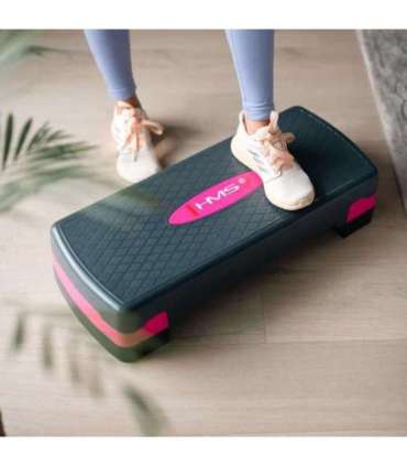 AS002 AEROBIC STEP HMS (pink - grey) HMS