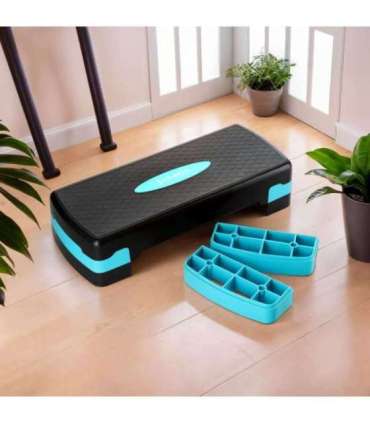 AS002 AEROBIC STEP HMS (black - mint) HMS