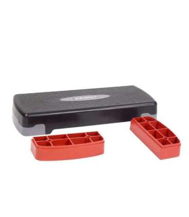AS003 AEROBIC STEP HMS (black - red)
