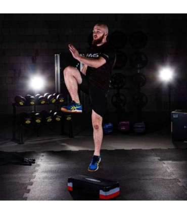 AS003 AEROBIC STEP HMS (black - red)