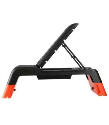 AS009 PRO ADJUSTABLE AEROBIC STEP WITH BENCH FUNCTION COMMERCIAL HMS