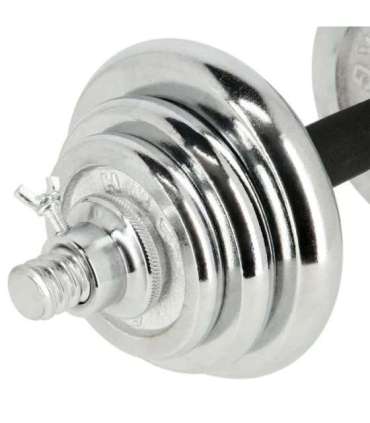 STC21 CHROME ADJUSTABLE DUMBBELLS IN A CASE 20KG HMS