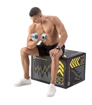 STC21 CHROME ADJUSTABLE DUMBBELLS IN A CASE 20KG HMS