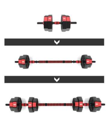 SGC15  BARBELL AND DUMBBELLS COMPOSITE 15 KG HMS