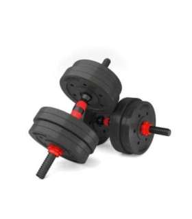 SGP15 COMPOSITE BARBELL AND DUMBBELLS SET 15 KG HMS