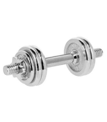 STC15 CHROME ADJUSTABLE DUMBBELLS IN A CASE 15KG HMS