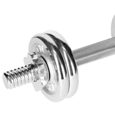 STC15 CHROME ADJUSTABLE DUMBBELLS IN A CASE 15KG HMS