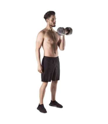 STC30 CHROME ADJUSTABLE DUMBBELLS IN A CASE 30KG HMS