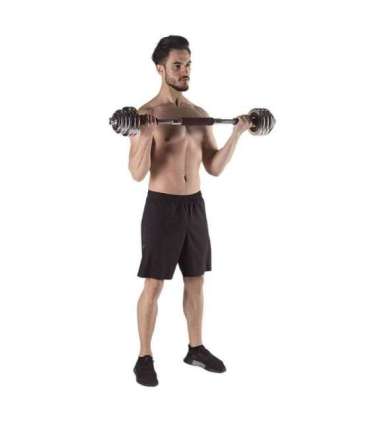 STC30 CHROME ADJUSTABLE DUMBBELLS IN A CASE 30KG HMS