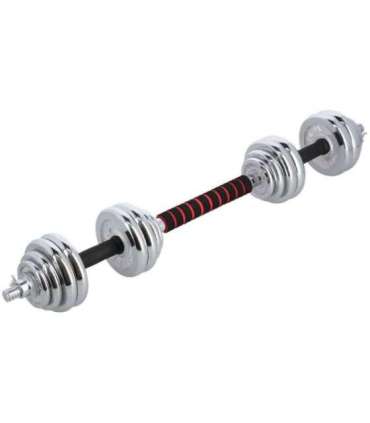 STC30 CHROME ADJUSTABLE DUMBBELLS IN A CASE 30KG HMS