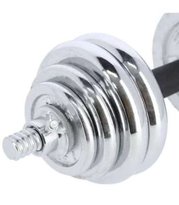 STC30 CHROME ADJUSTABLE DUMBBELLS IN A CASE 30KG HMS