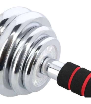 STC30 CHROME ADJUSTABLE DUMBBELLS IN A CASE 30KG HMS
