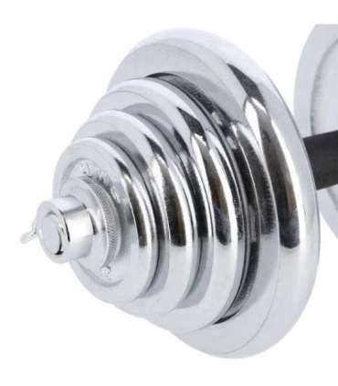 STC50 VERSTELLBARE CHROM HANTELN IM KOFFER 50KG HMS