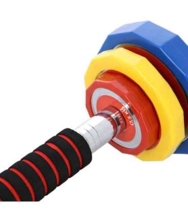 SKC20 COLORFUL ADJUSTABLE DUMBBELLS IN A CASE HMS