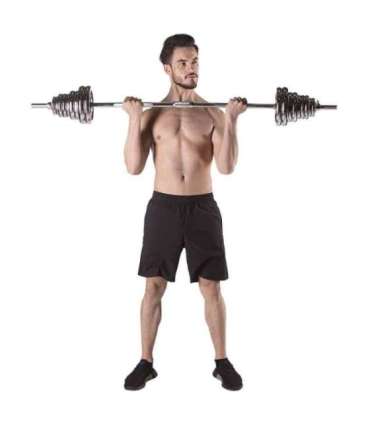 STC55 CHROME ADJUSTABLE DUMBBELLS IN A CASE 55KG HMS