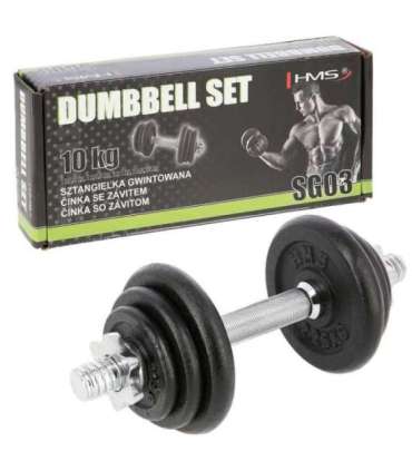 SG03 CAST IRON DUMBBELL 10 KG