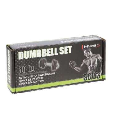 SG03 CAST IRON DUMBBELL 10 KG