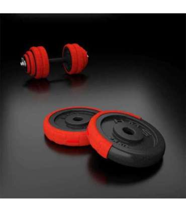 SGGX30 RUBBERIZED ADJUSTABLE DUMBBELLS 30KG HMS