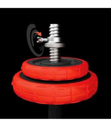 SGGX30 RUBBERIZED ADJUSTABLE DUMBBELLS 30KG HMS