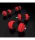 SGGX30 RUBBERIZED ADJUSTABLE DUMBBELLS 30KG HMS