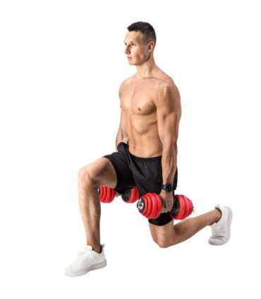 SGGX30 RUBBERIZED ADJUSTABLE DUMBBELLS 30KG HMS