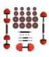 SGGX30 RUBBERIZED ADJUSTABLE DUMBBELLS 30KG HMS