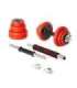 SGGX20 RUBBERIZED ADJUSTABLE DUMBBELLS 20KG HMS