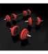 SGGX20 RUBBERIZED ADJUSTABLE DUMBBELLS 20KG HMS