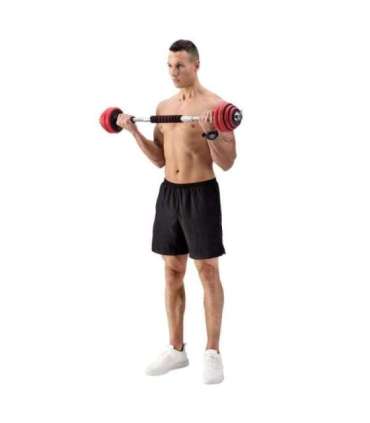 SGGX20 RUBBERIZED ADJUSTABLE DUMBBELLS 20KG HMS