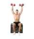 SGGX20 RUBBERIZED ADJUSTABLE DUMBBELLS 20KG HMS