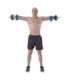 SGG30 BAR RUBBERIZED ADJUSTABLE DUMBBELLS 30KG HMS