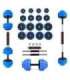 SGG30 BAR RUBBERIZED ADJUSTABLE DUMBBELLS 30KG HMS