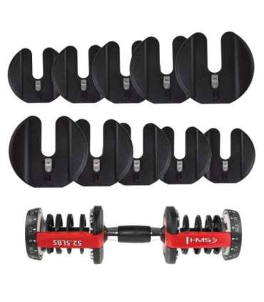 SR52 ADJUSTABLE DUMBBELL 52 LBS HMS