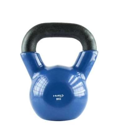 KNV 8 KG CAST IRON KETTLEBELL HMS (blue)